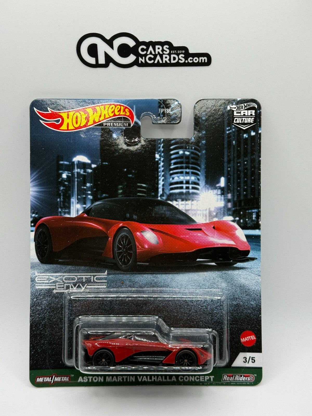 2021 Hot Wheels Premium Car Culture Exotic Envy Full Set of 5 Cars