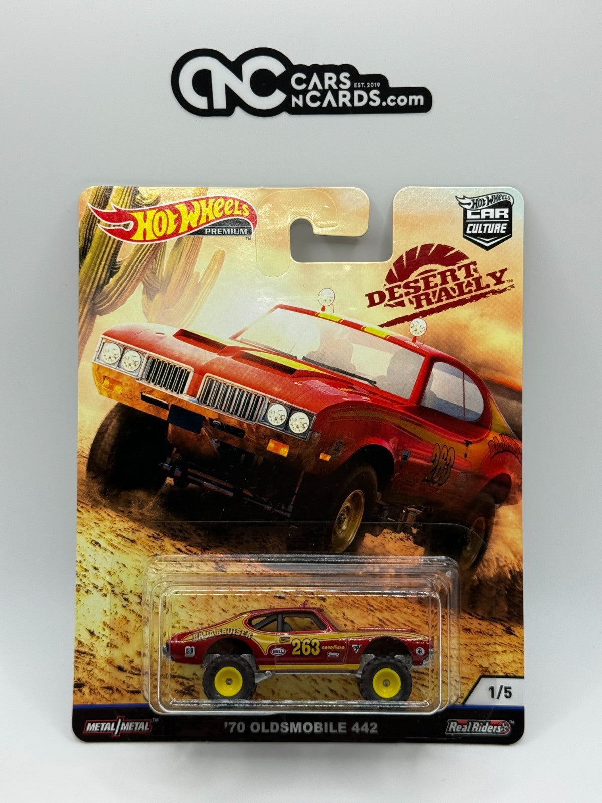 2019 Hot Wheels Premium Car Culture Desert Rally Full Set of 5 Cars