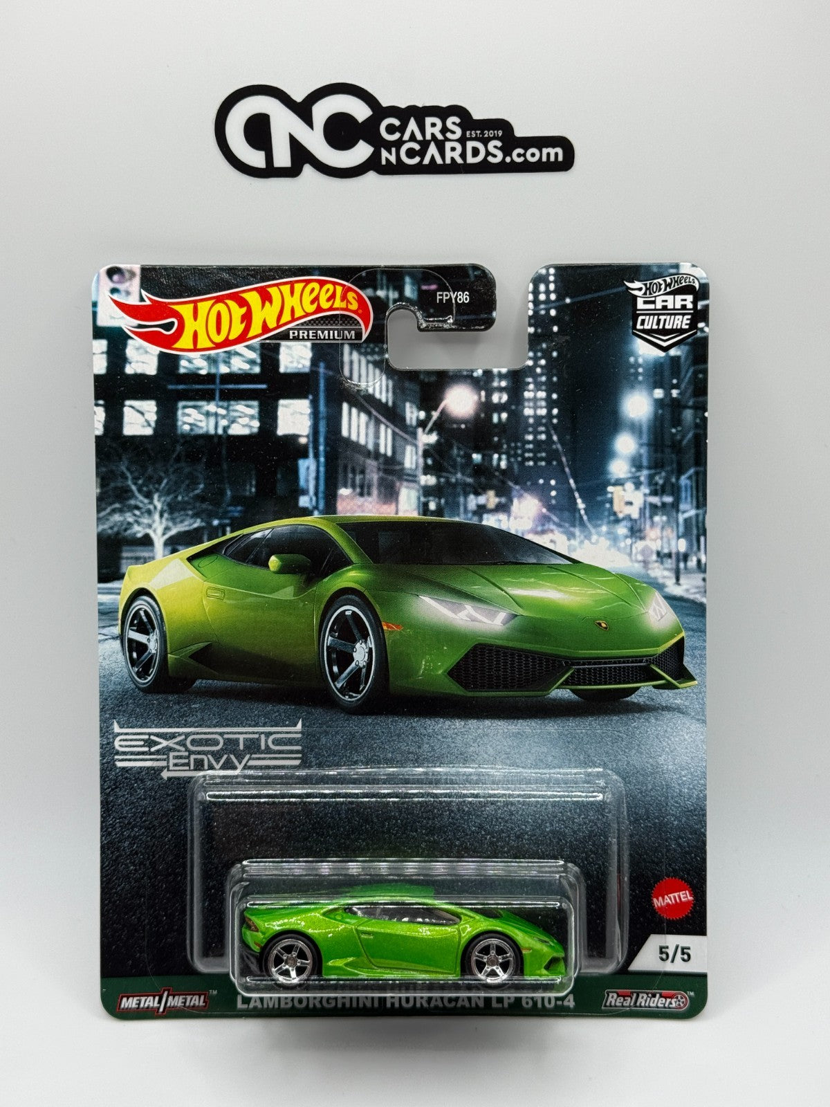2021 Hot Wheels Premium Car Culture Exotic Envy Full Set of 5 Cars