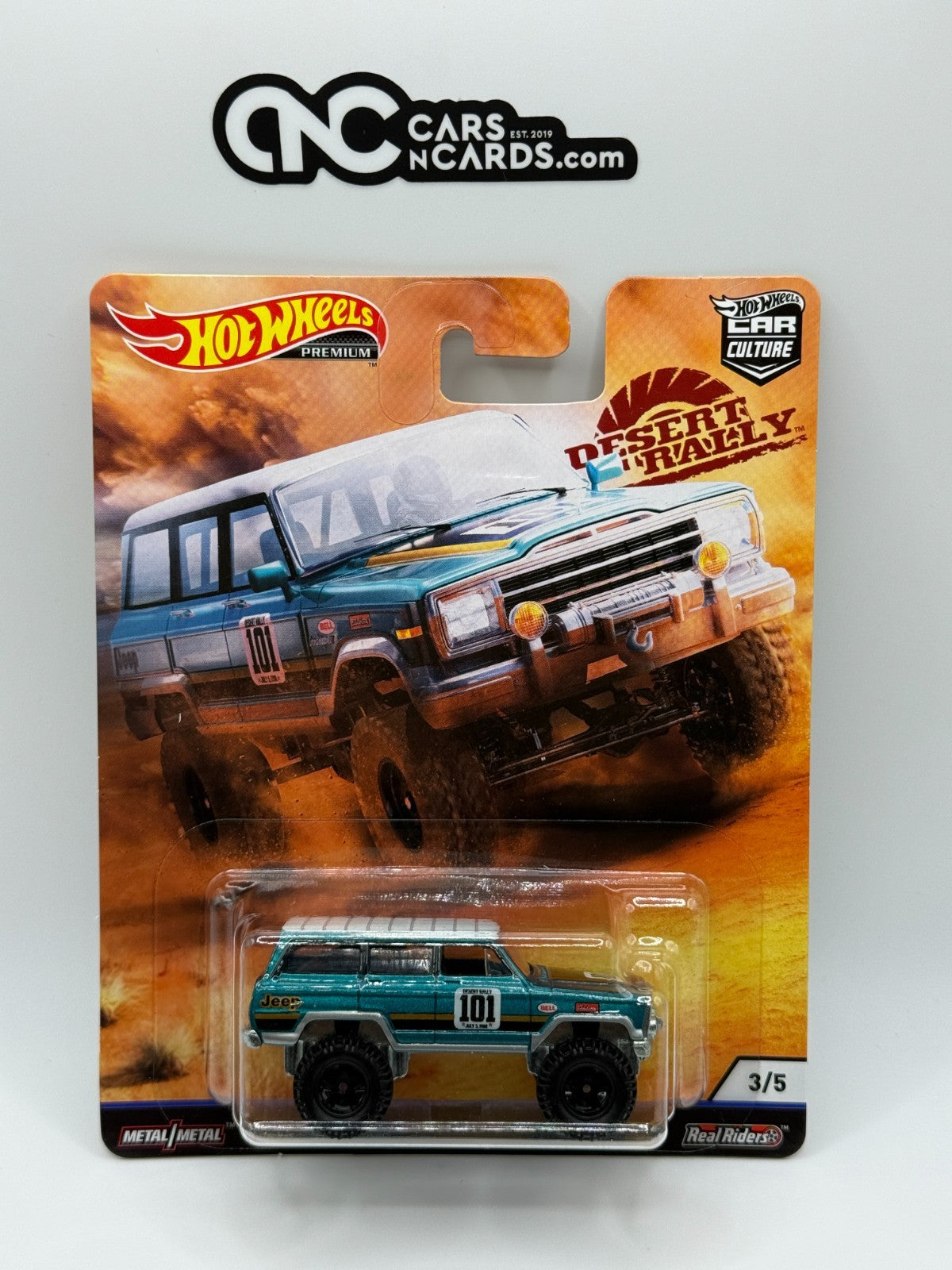 2019 Hot Wheels Premium Car Culture Desert Rally Full Set of 5 Cars