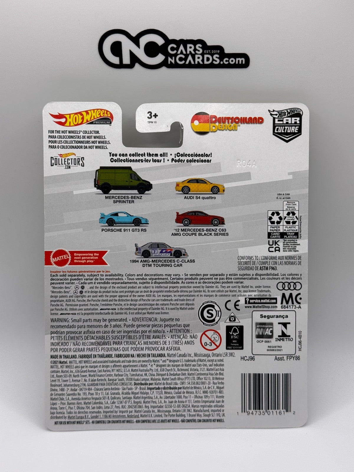 2022 Hot Wheels Premium Car Culture Deutschland Design Full Set of 5 Cars