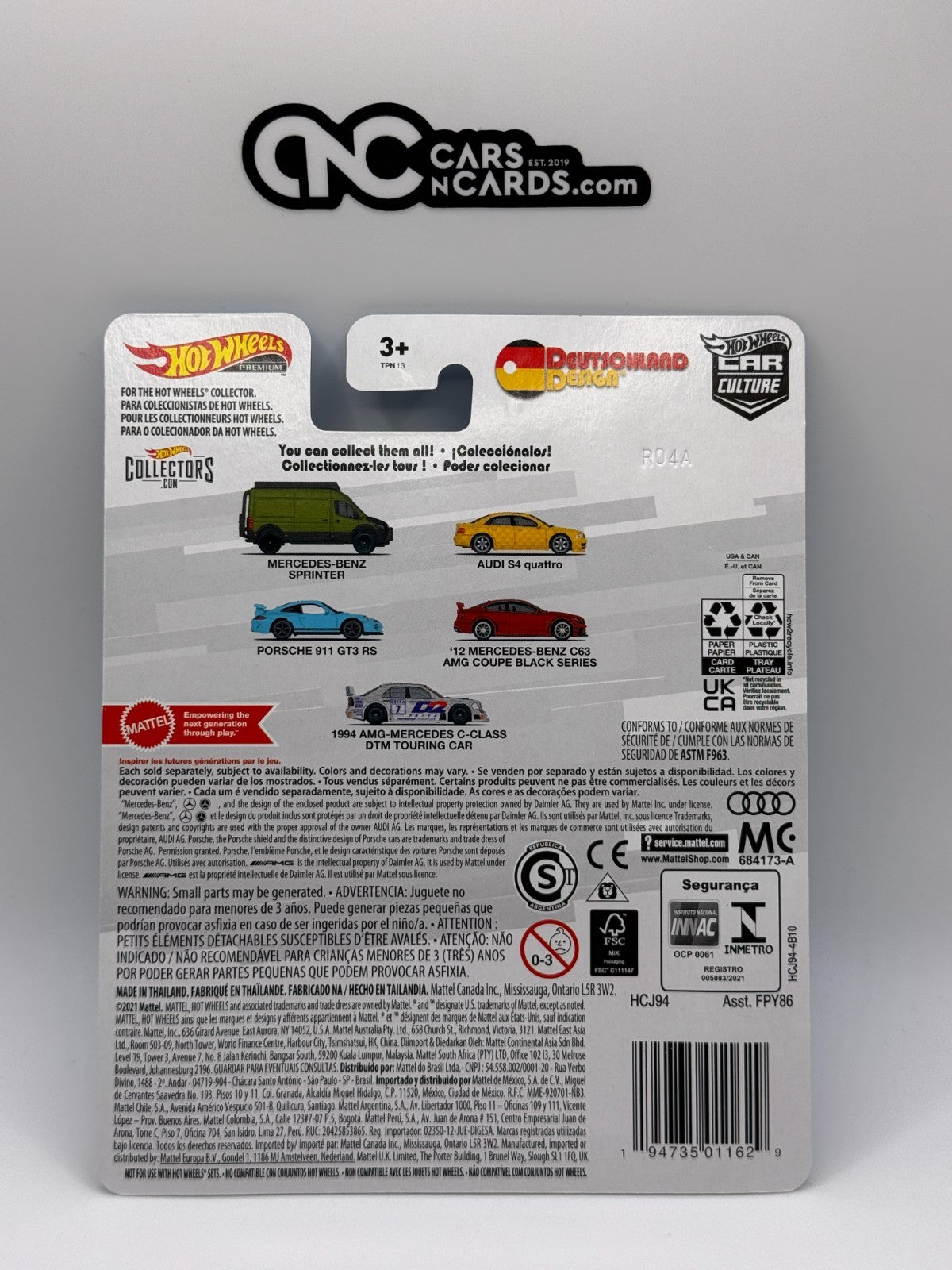 2022 Hot Wheels Premium Car Culture Deutschland Design Full Set of 5 Cars