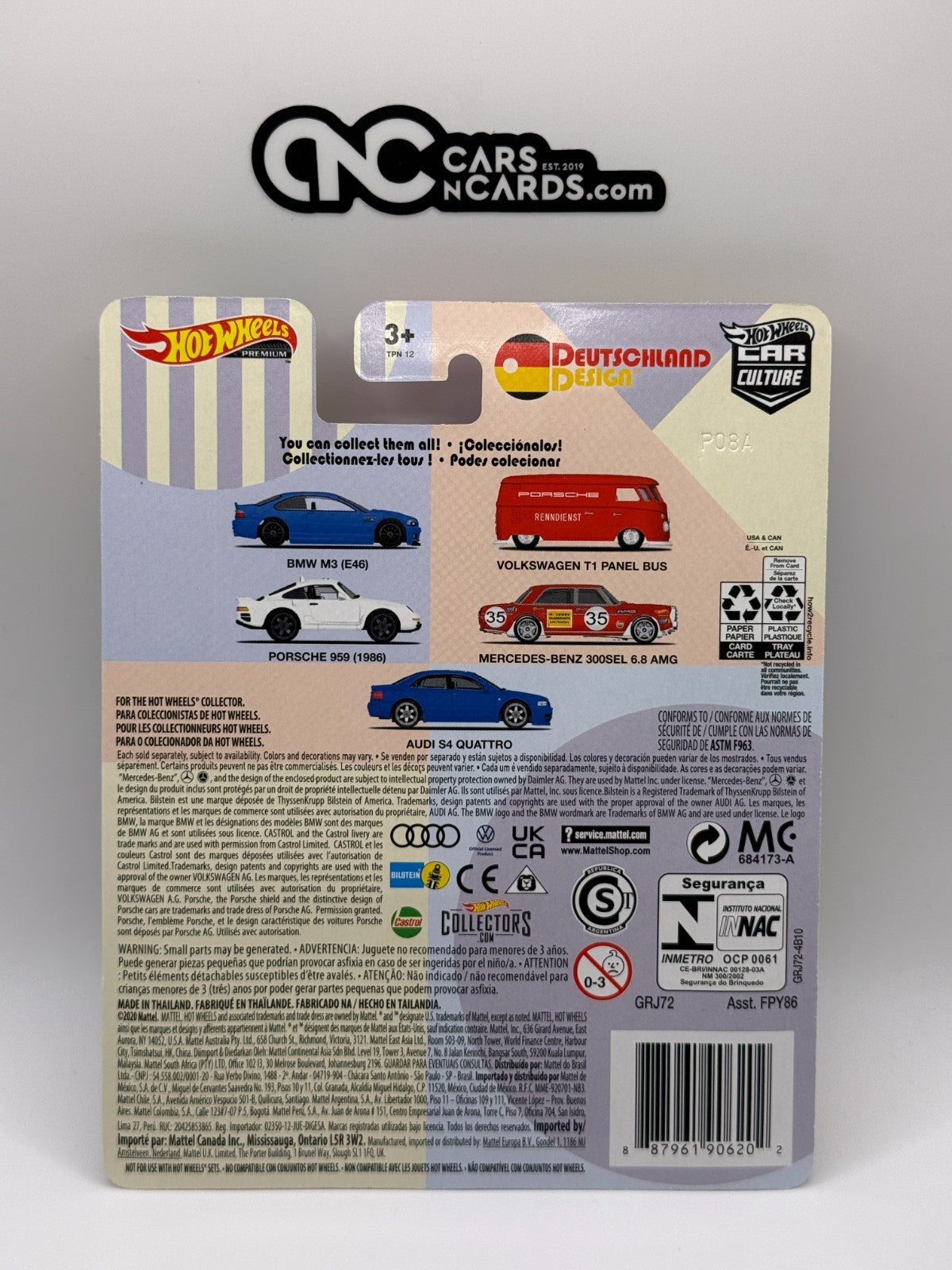 2021 Hot Wheels Premium Car Culture Deutschland Design Full Set of 5 Cars