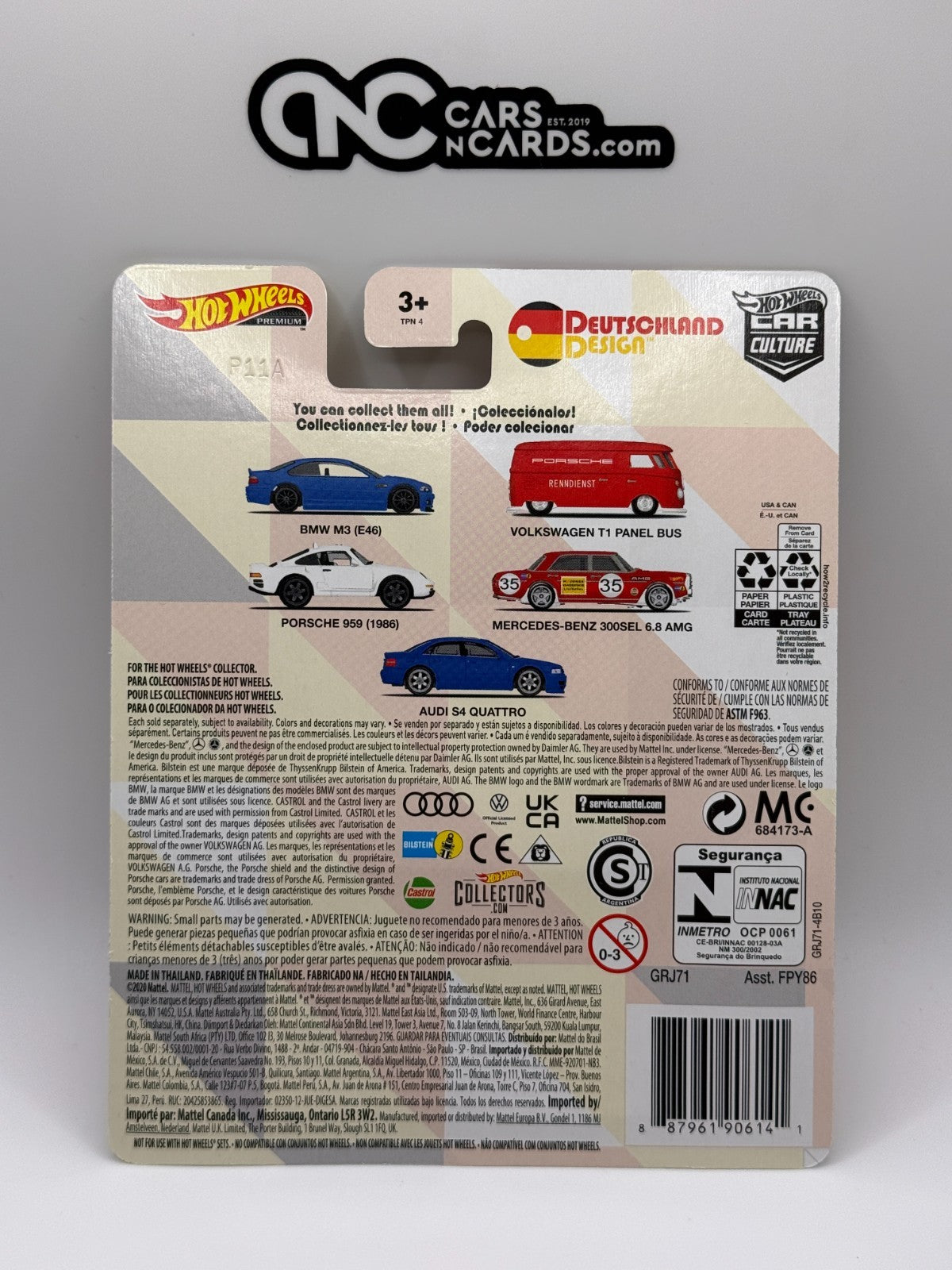 2021 Hot Wheels Premium Car Culture Deutschland Design Full Set of 5 Cars