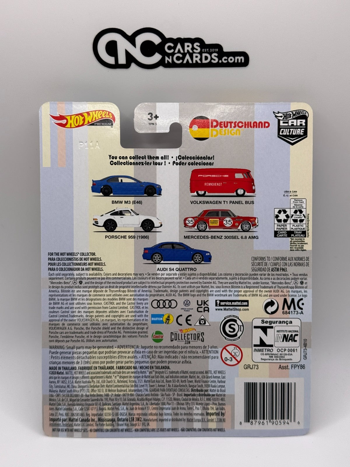 2021 Hot Wheels Premium Car Culture Deutschland Design Full Set of 5 Cars