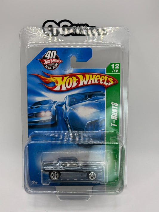 2008 Hot Wheels Super Treasure Hunt 12/12 '69 Camaro With Protector