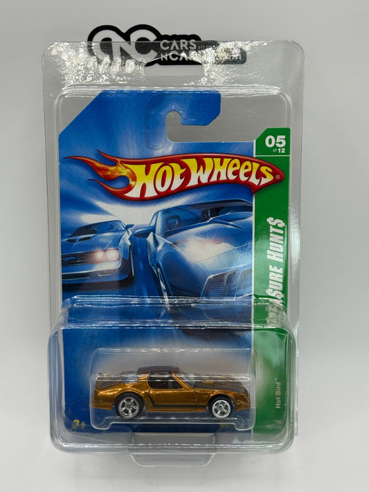 2008 Hot Wheels Super Treasure Hunt 05/12 Hot Bird Firebird With Protector