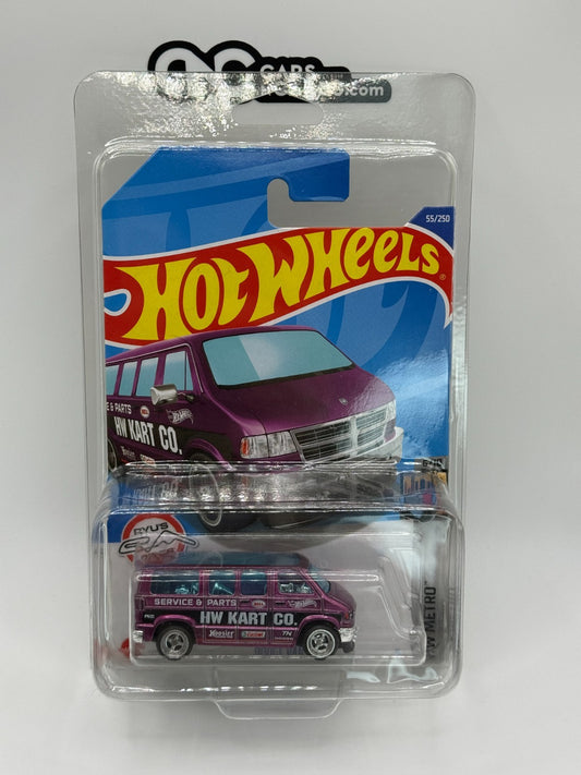 2022 Hot Wheels Super Treasure Hunt Dodge Van HW KART Co With Protector
