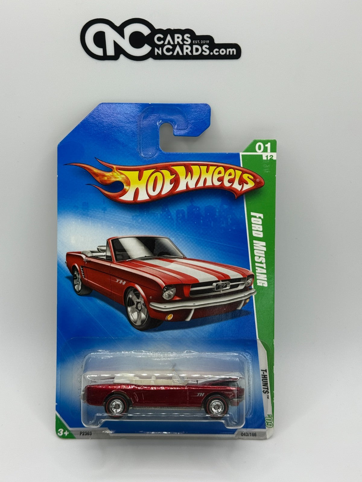 2009 Hot Wheels Super Treasure Hunt Ford Mustang With Protector