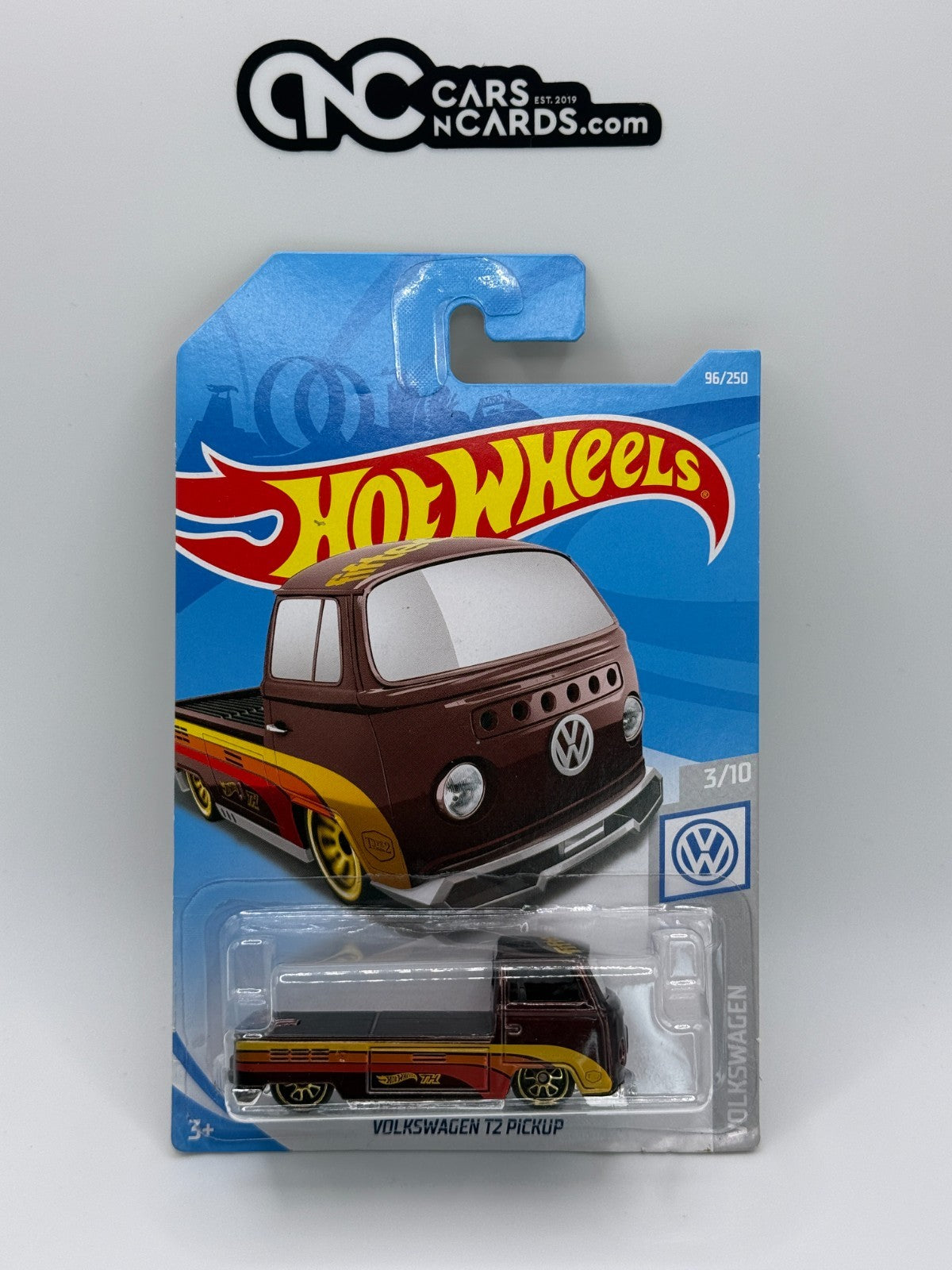 2019 Hot Wheels Super Treasure Hunt Volkswagen T2 Pickup (Soft Corners)