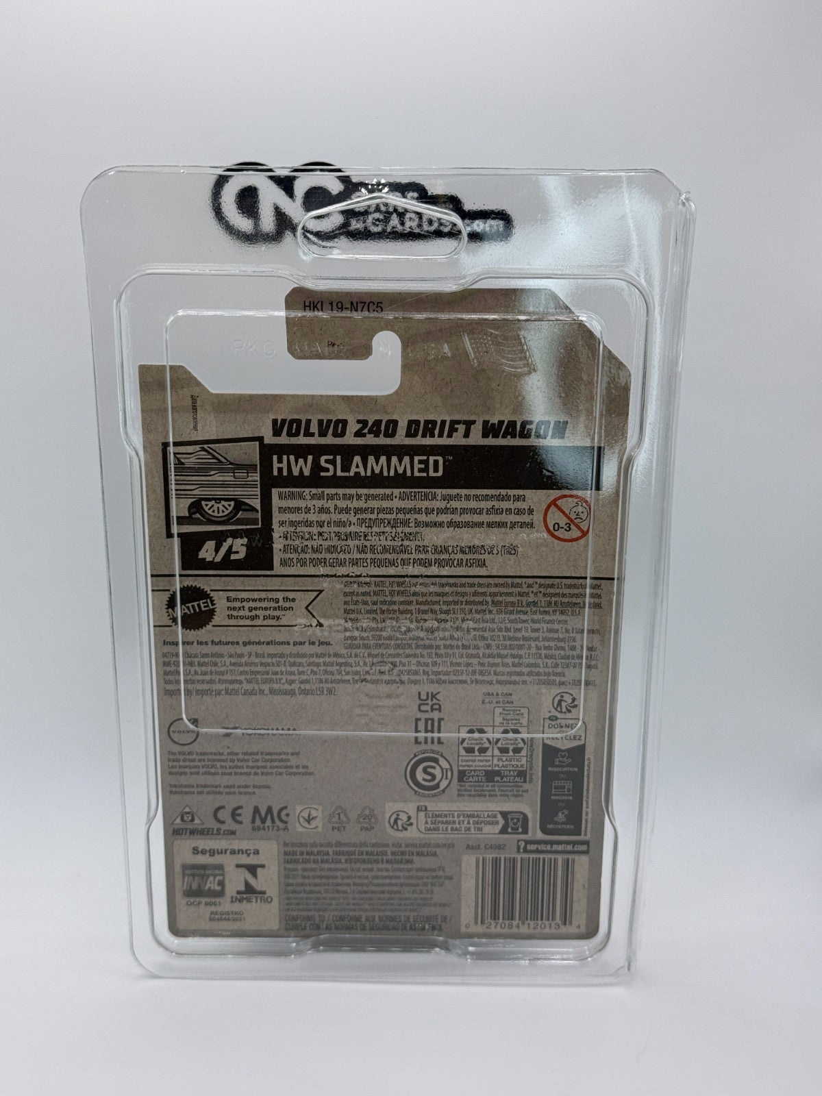 2023 Hot Wheels Super Treasure Hunt Volvo 240 Drift Wagon With Protector