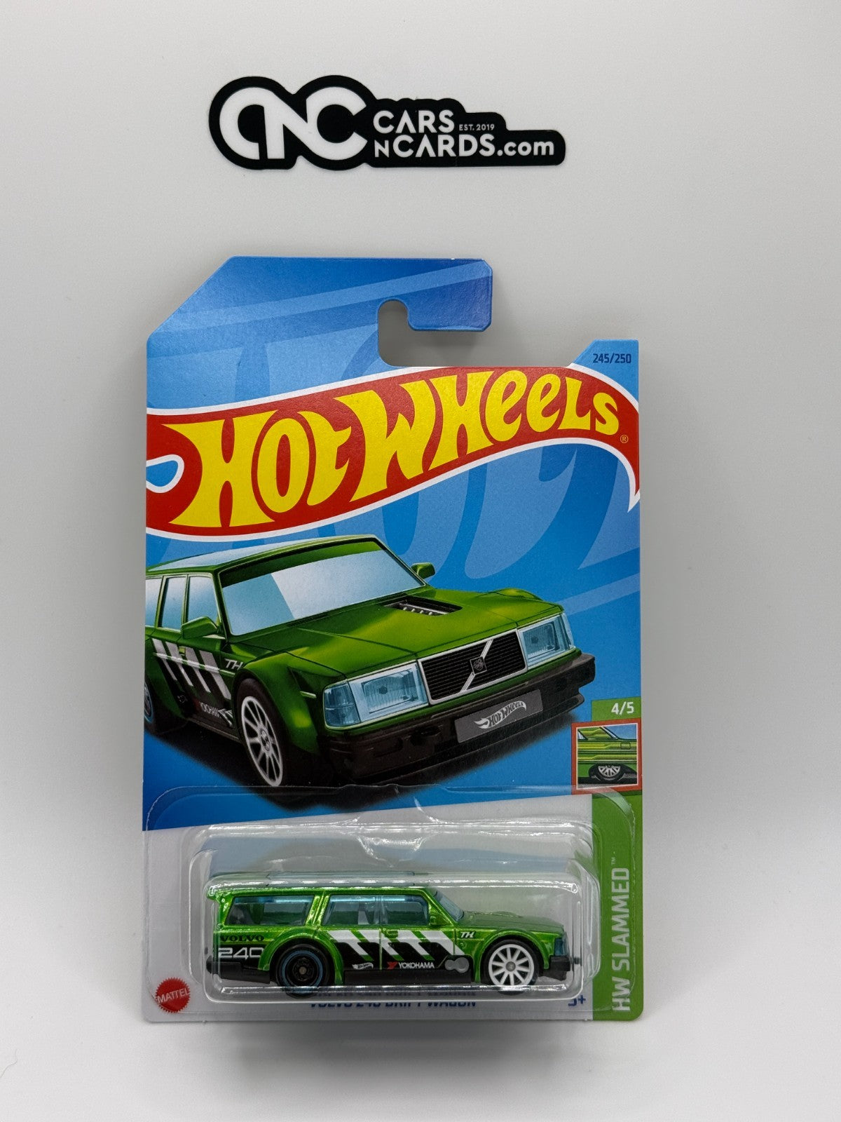 2023 Hot Wheels Super Treasure Hunt Volvo 240 Drift Wagon With Protector