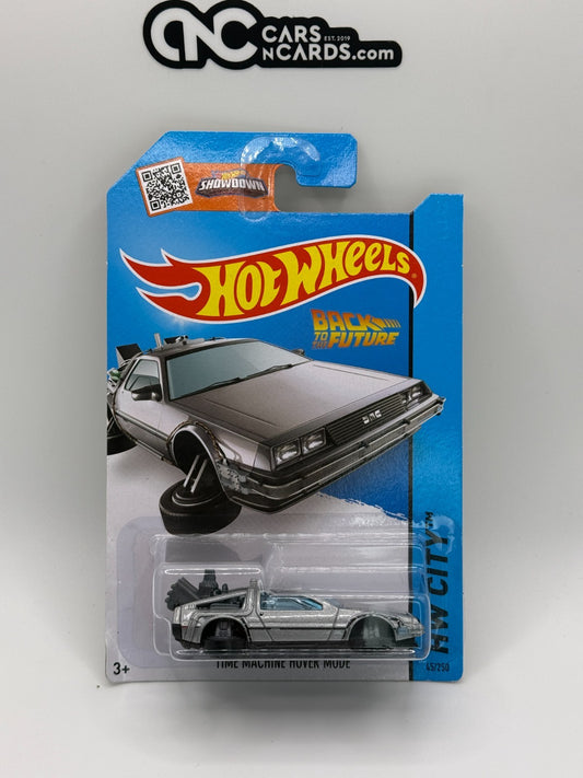 2015 Hot Wheels HW City Back To The Future Time Machine Hover Mode