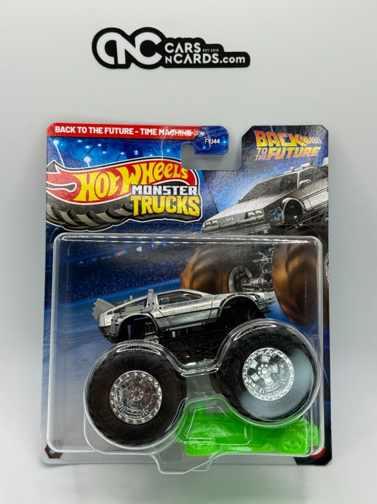 Hot Wheels Monster Trucks Back to the Future Time Machine DMC DeLorean