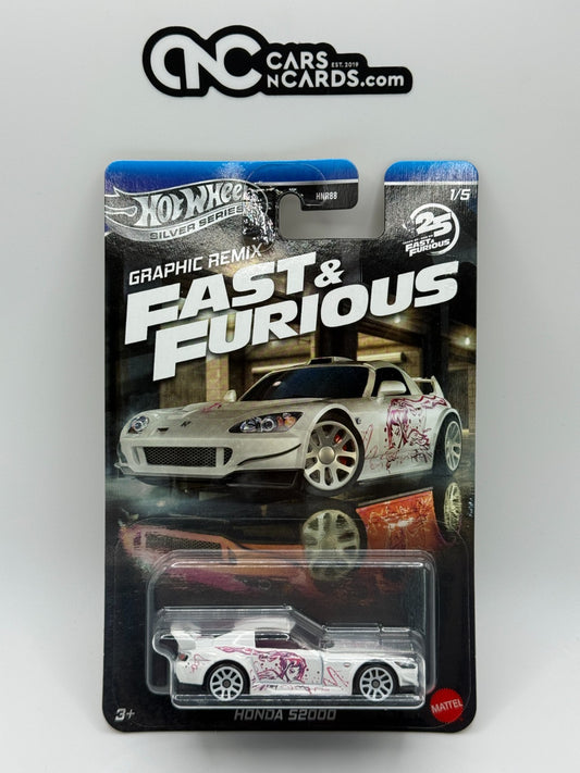 2025 Hot Wheels Silver Series Fast & Furious Graphic Remix Honda S2000