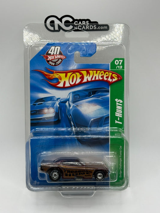 2008 Hot Wheels T-Hunt$ Super Treasure Hunt 07/12 Dodge Challenger Funny Car