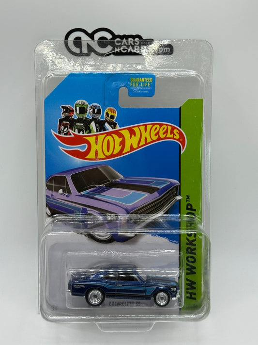 2014 Hot Wheels Super Treasure Hunt Chevrolet Nova SS With Protector