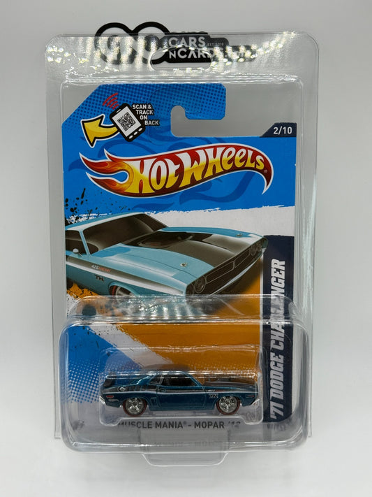 2012 Hot Wheels Super Treasure Hunt '71 Dodge Challenger With Protector