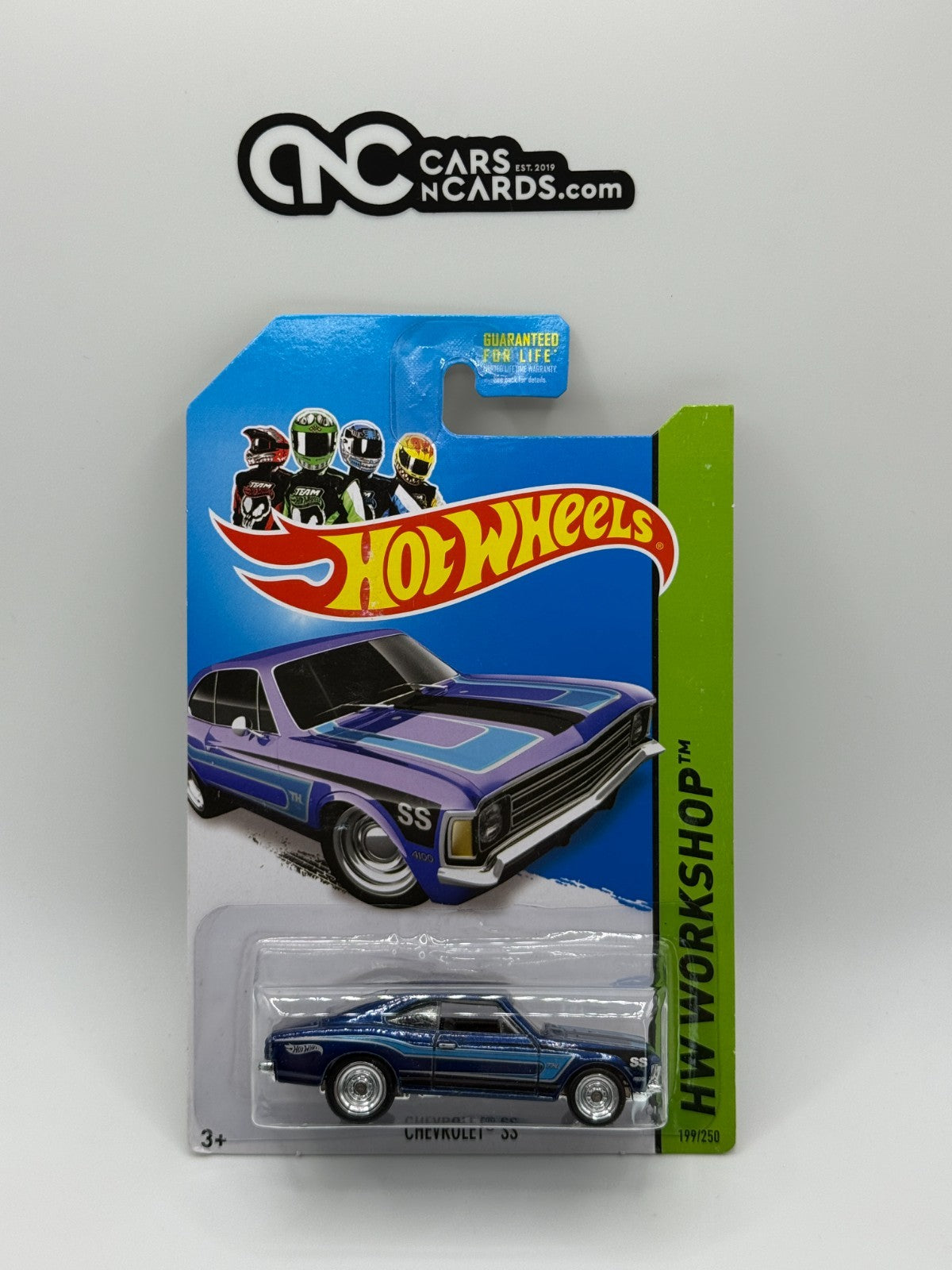 2014 Hot Wheels Super Treasure Hunt Chevrolet Nova SS With Protector