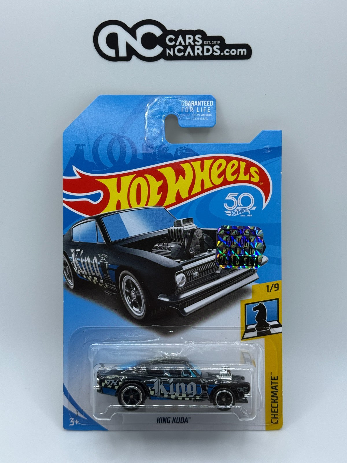 2018 Hot Wheels RLC Factory Sealed Checkmate 1/9 Super Treasure Hunt King Kuda
