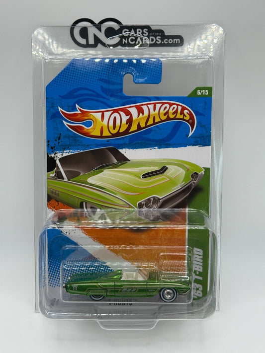2011 Hot Wheels Super Treasure Hunt 6/15 '63 T-Bird With Protector
