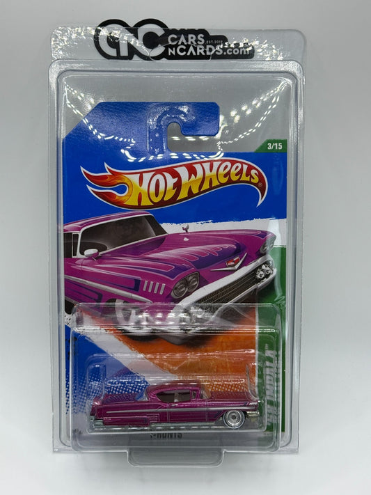 2011 Hot Wheels Super Treasure Hunt 3/15 '58 Impala With Protector