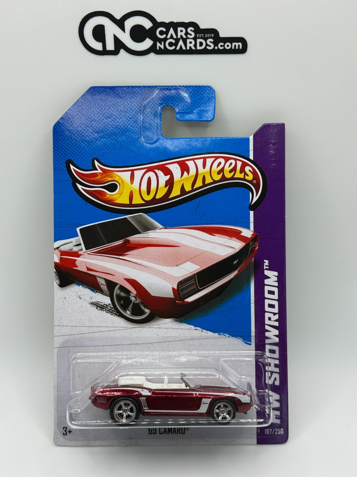 2013 Hot Wheels Super Treasure Hunt '69 Camaro With Protector