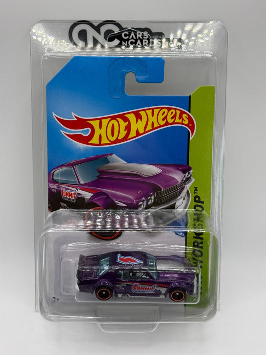 2014 Hot Wheels Super Treasure Hunt HW Workshop '70 Chevy Chevelle w/Protector