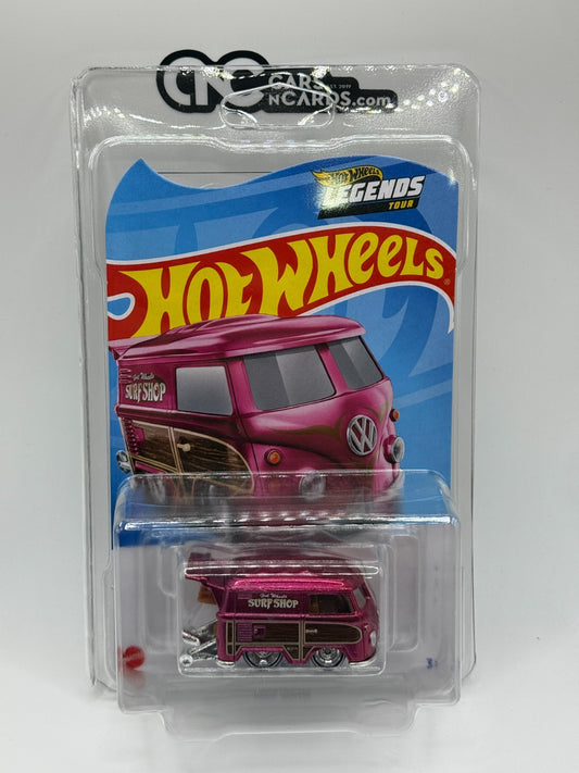 2024 Hot Wheels Legends Tour Kool Kombi Surf Shop Pink With Protector
