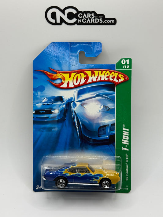 2007 Hot Wheels T-Hunt Treasure Hunt 01/12 '69 Pontiac GTO