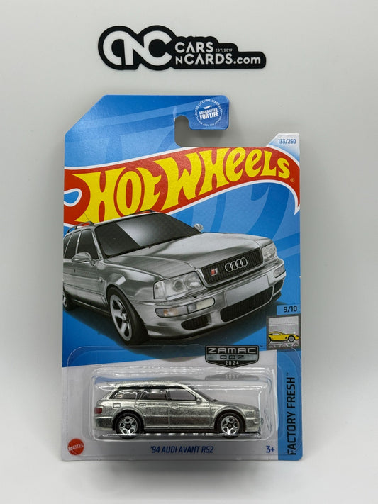 2024 Hot Wheels Factory Fresh 9/10 Zamac '94 Audi Avant RS2 (Small Crease)