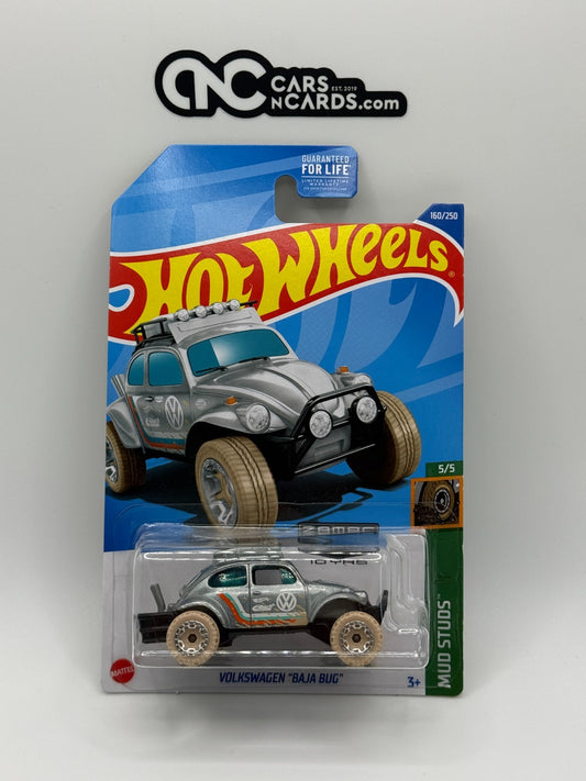 2022 Hot Wheels Mud Studs 5/5 Zamac Volkswagen "Baja Bug"
