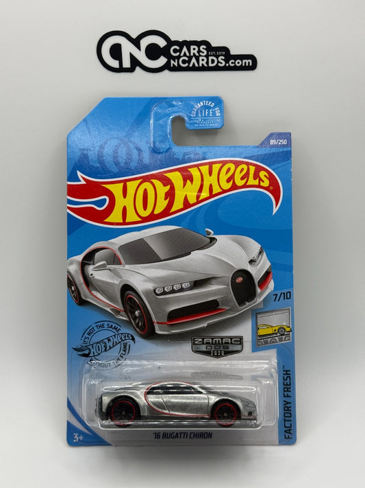 2020 Hot Wheels Factory Fresh 7/10 Zamac '16 Bugatti Chiron