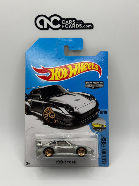 2021 Hot Wheels Factory Fresh 10/10 Zamac Porsche 993 GT2