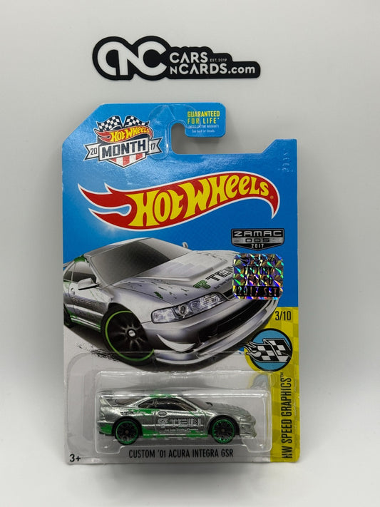 2017 Hot Wheels RLC Factory Sealed Zamac Custom '01 Acura Integra GSR
