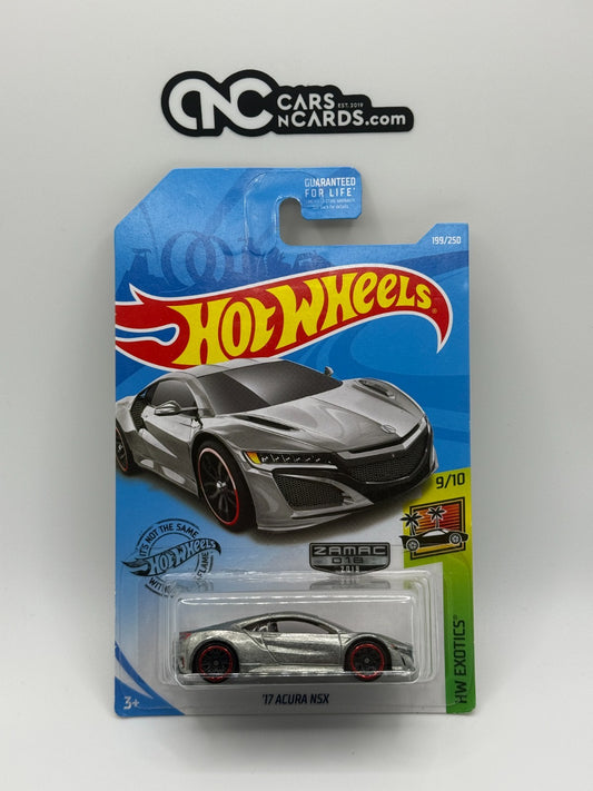2019 Hot Wheels HW Exotics 9/10 Zamac '17 Acura NSX
