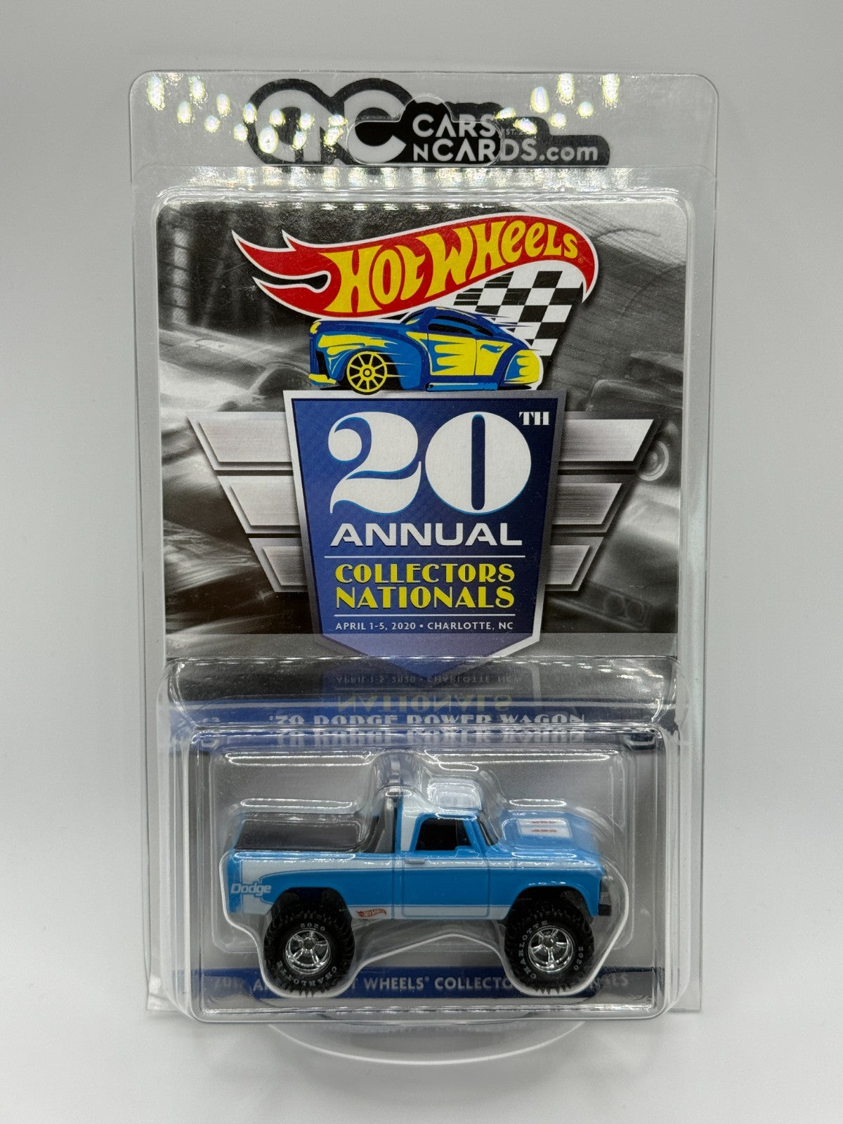 2020 Hot Wheels 20th Annual Nationals '70 Dodge Power Wagon Convention Car