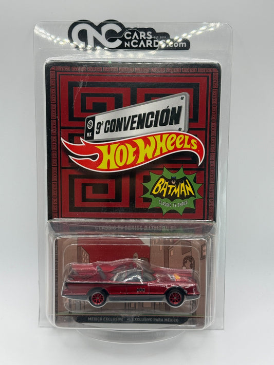 Hot Wheels 9th Mexico Convention Classic TV Series Batmobile 02324/04000