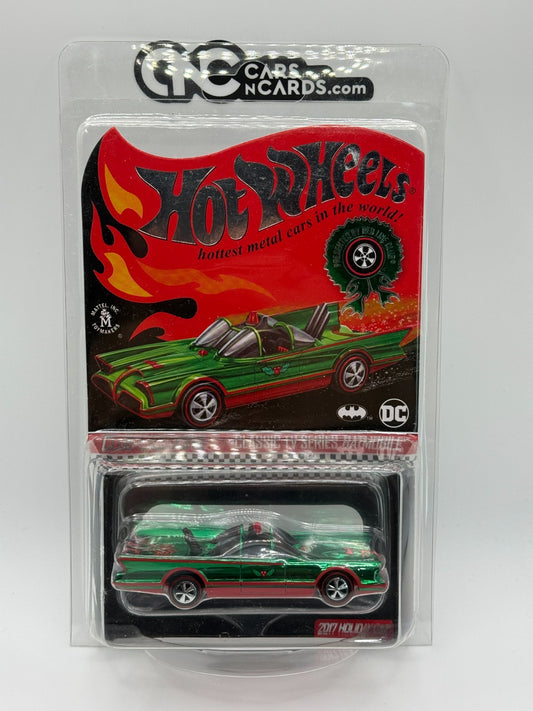 2017 Hot Wheels RLC Classic TV Series Batmobile Christmas Holiday Car 0571/06000