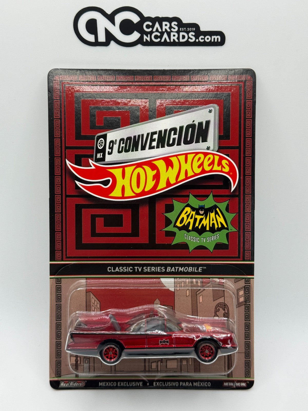 Hot Wheels 9th Mexico Convention Classic TV Series Batmobile 02324/04000