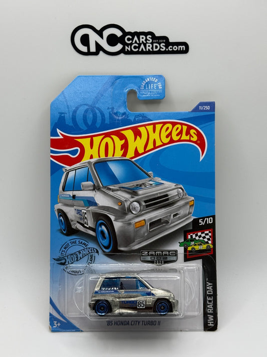 2020 Hot Wheels HW Race Day 5/10 Zamac '85 Honda City Turbo II (Soft Corners)