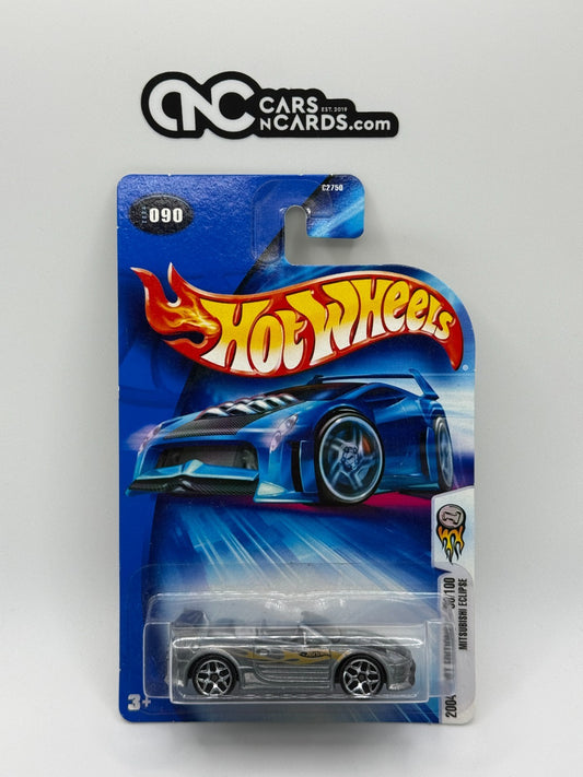 2004 Hot Wheels 2004 First Editions 90/100 Mitsubishi Eclipse Silver/Zamac