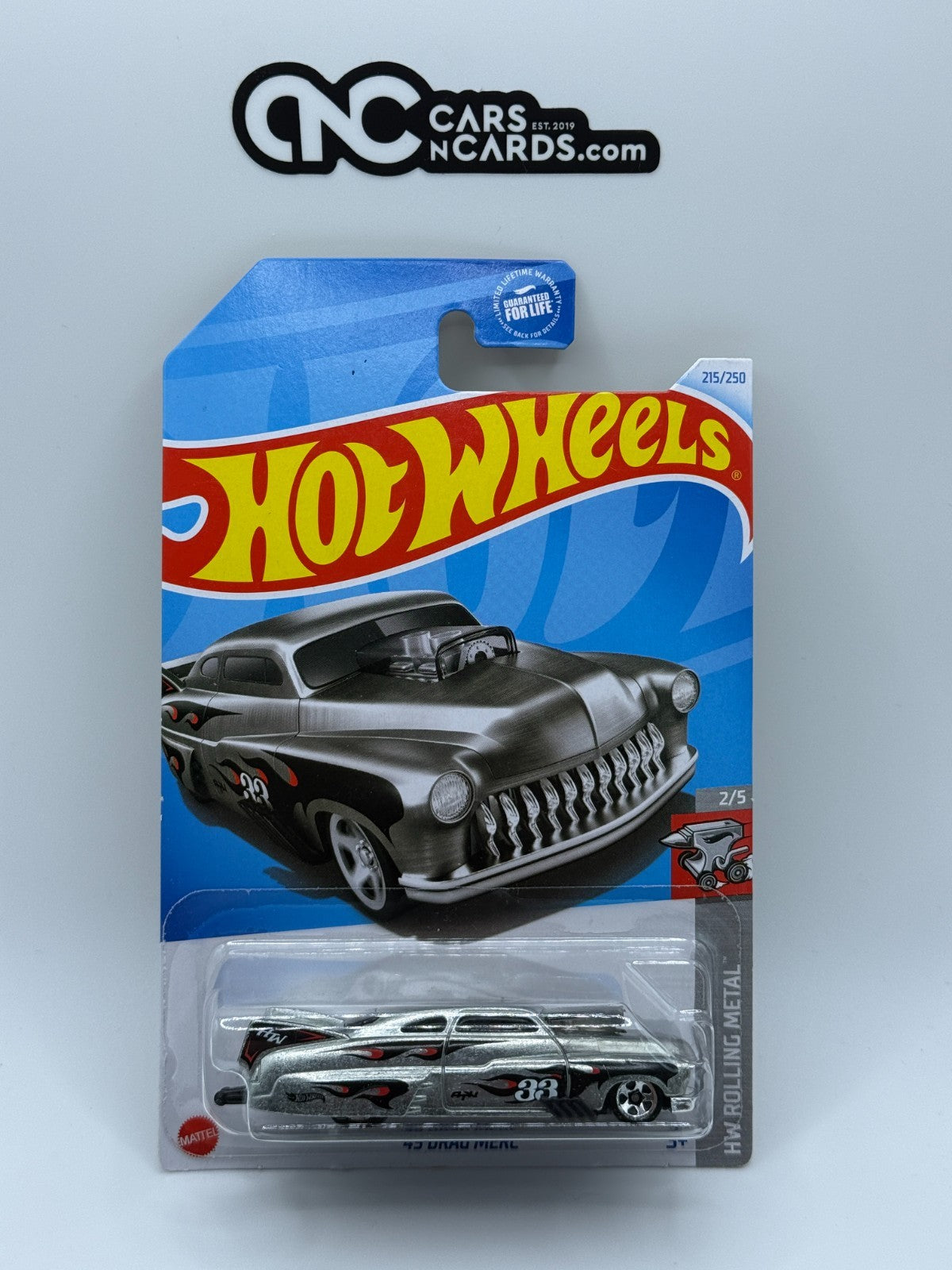 2024 Hot Wheels HW Rolling Metal 2/5 '49 Drag Merc Zamac