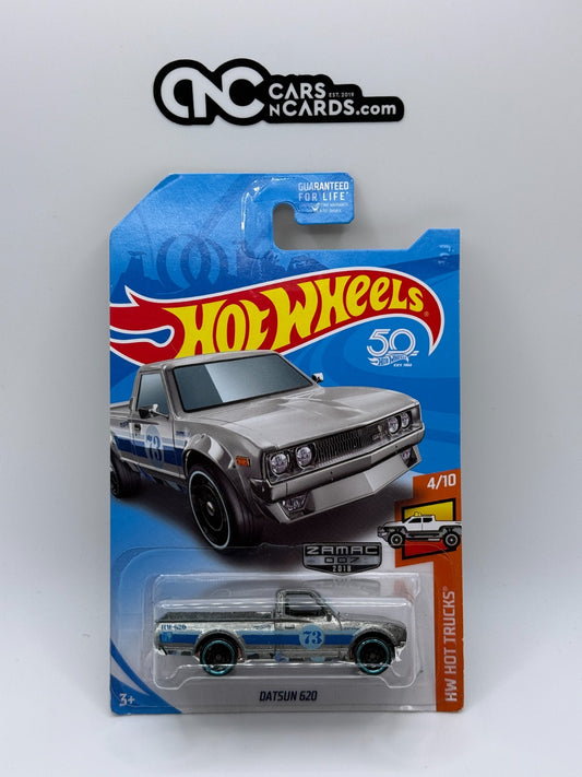 2018 Hot Wheels HW Hot Trucks Zamac Datsun 620 (Soft Corners)