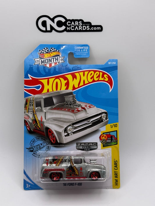 2019 Hot Wheels HW Art Cars 1/10 Zamac '56 Ford F-100