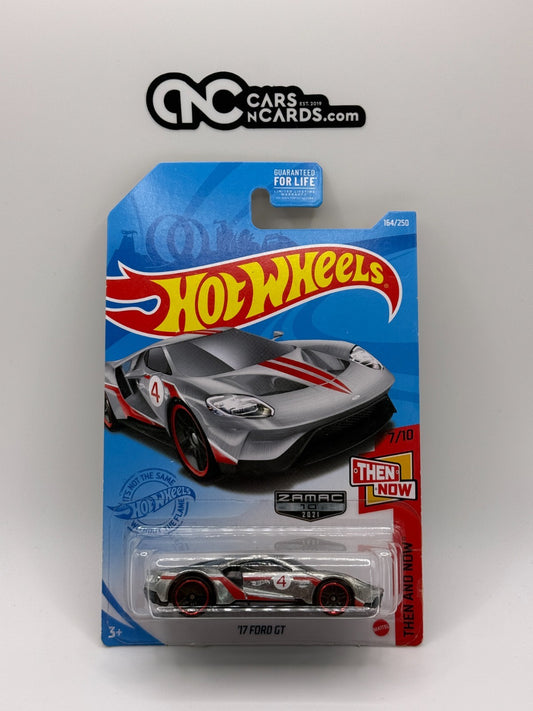 2021 Hot Wheels Then and Now 7/10 Zamac '17 Ford GT