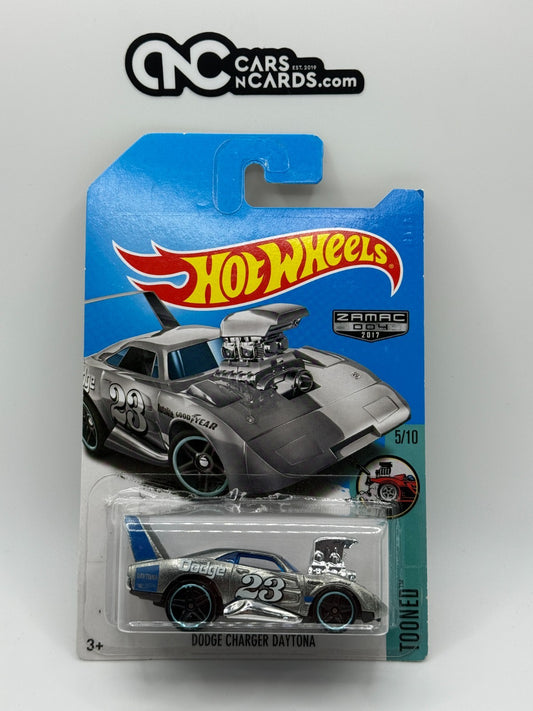 2017 Hot Wheels Tooned 5/10 Zamac Dodge Charger Daytona