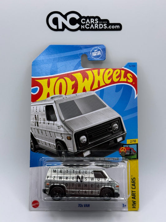2023 Hot Wheels HW Art Cars 2/10 Zamac 70s Van