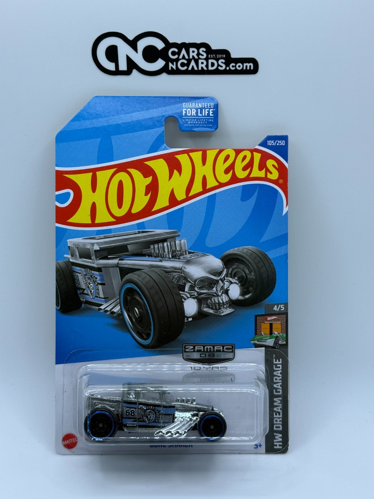 2022 Hot Wheels HW Dream Garage 4/5 Zamac Bone Shaker