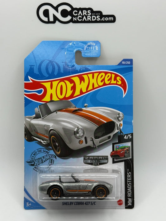 2020 Hot Wheels HW Roadsters 4/5 Zamac Shelby Cobra 427 S/C